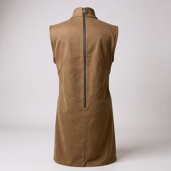 Faux Suede Gorgeous Alfani Size 6 Dress Beautiful! - Picture 5 of 9